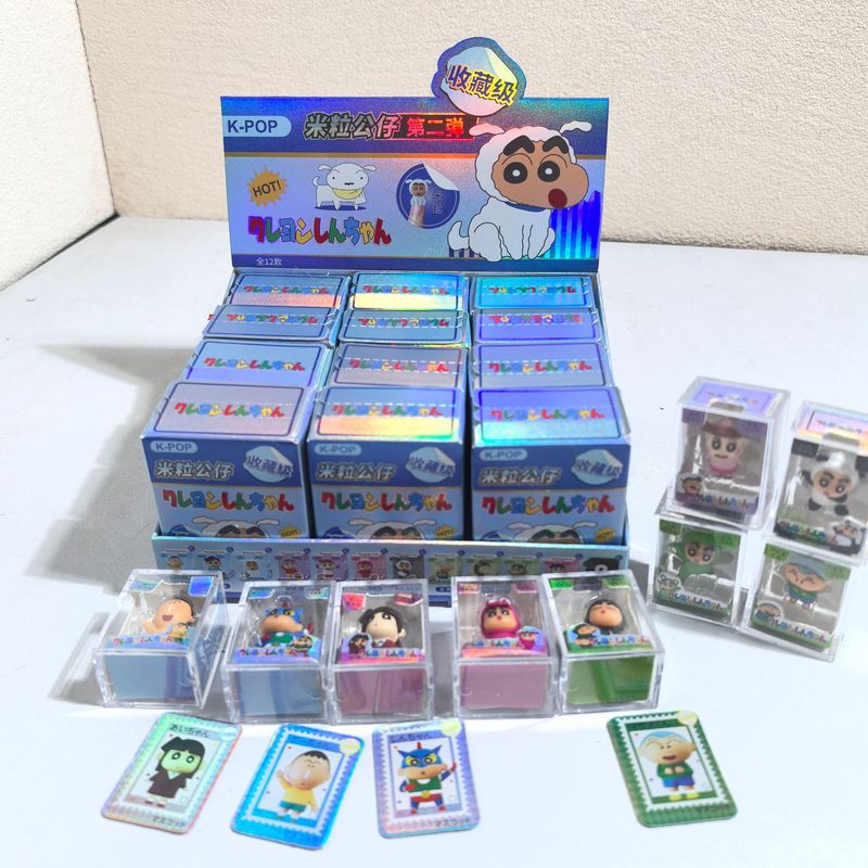 Resin Art Case - Crayon Shin-Chan Seria Zwierzęca Ryżowe Ziarno