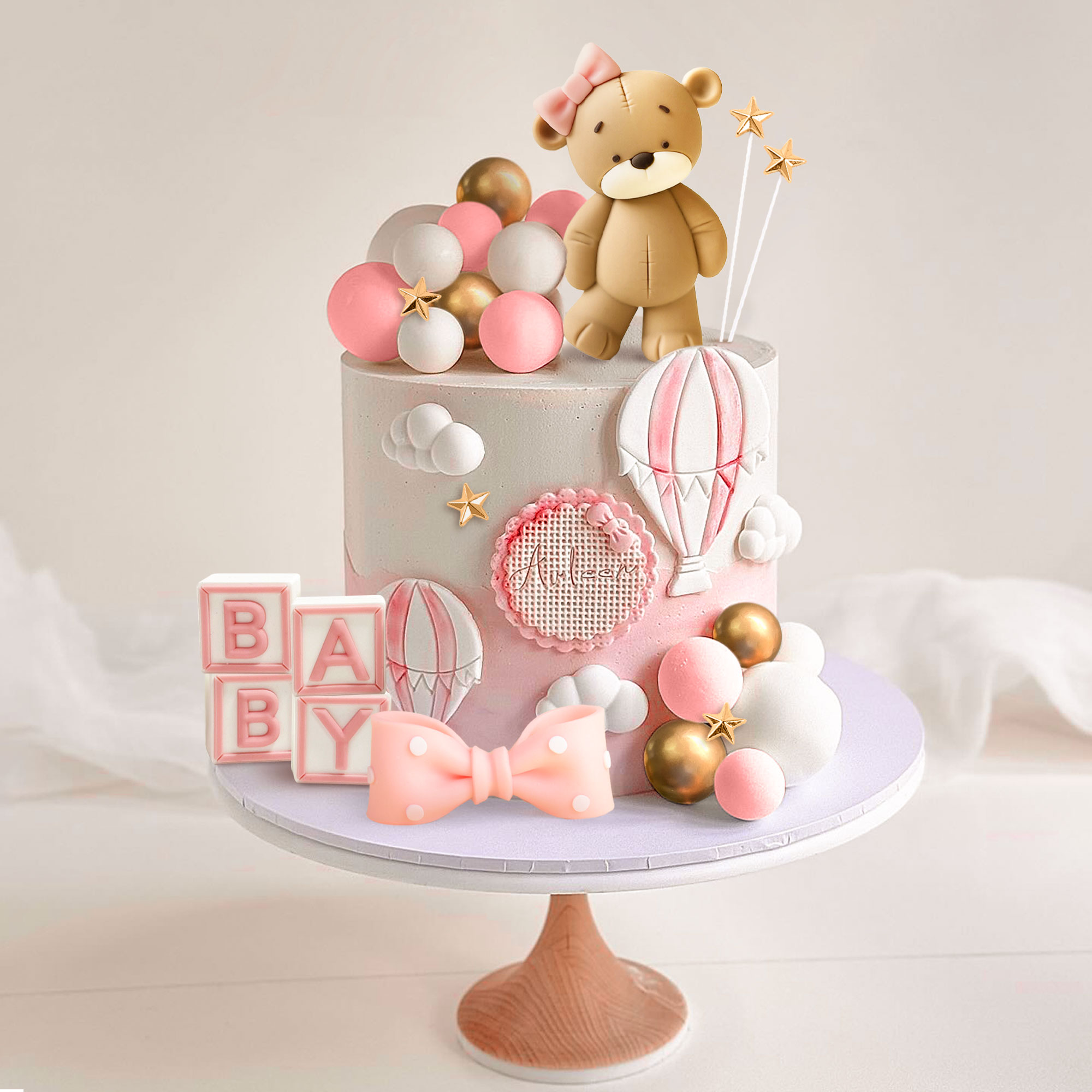 LaVenty Różowy Niedźwiedź Deko – Resin Art Alphabet recenzja i cena