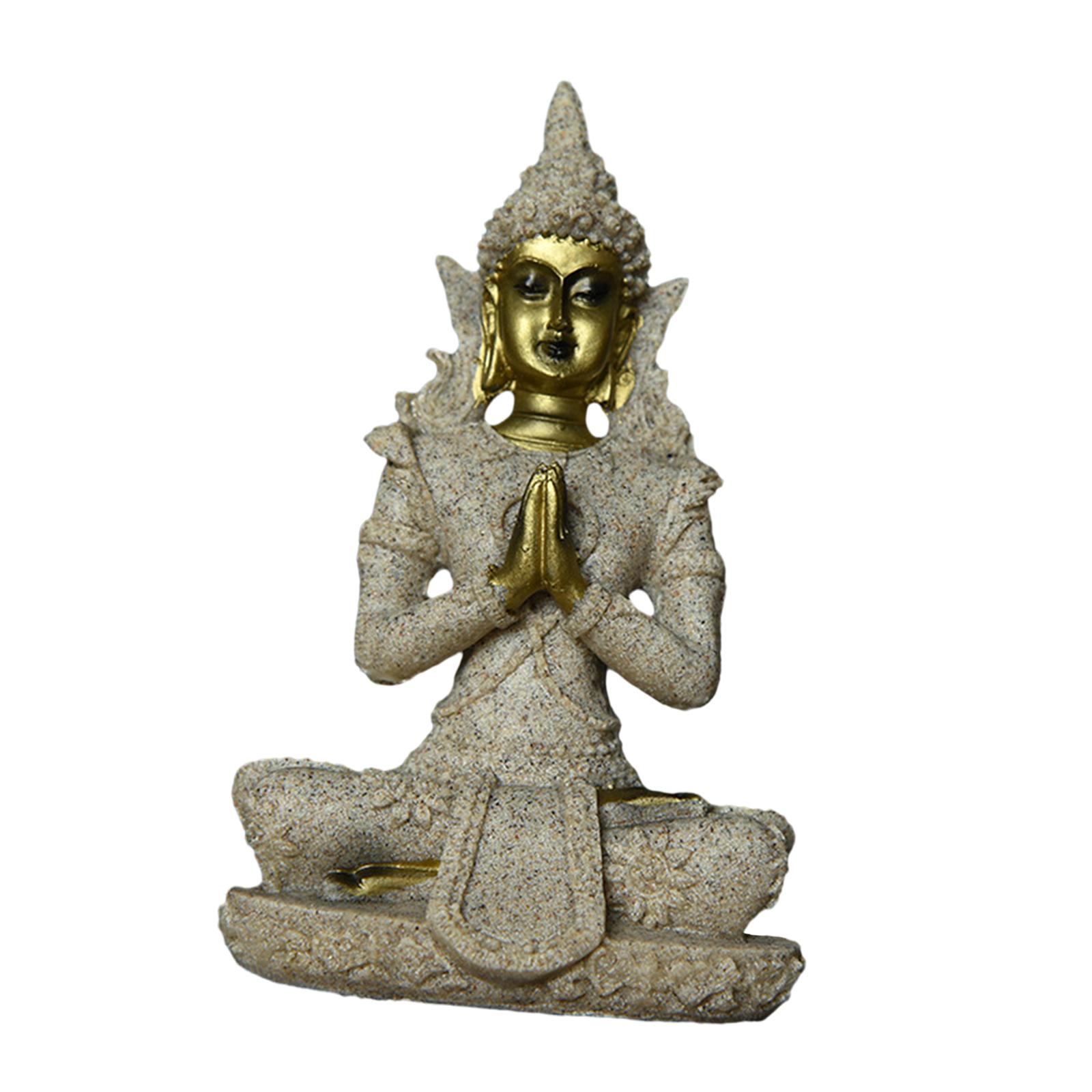 Antyczna figurka Buddy z żywic – Resin Art Work recenzja i cena