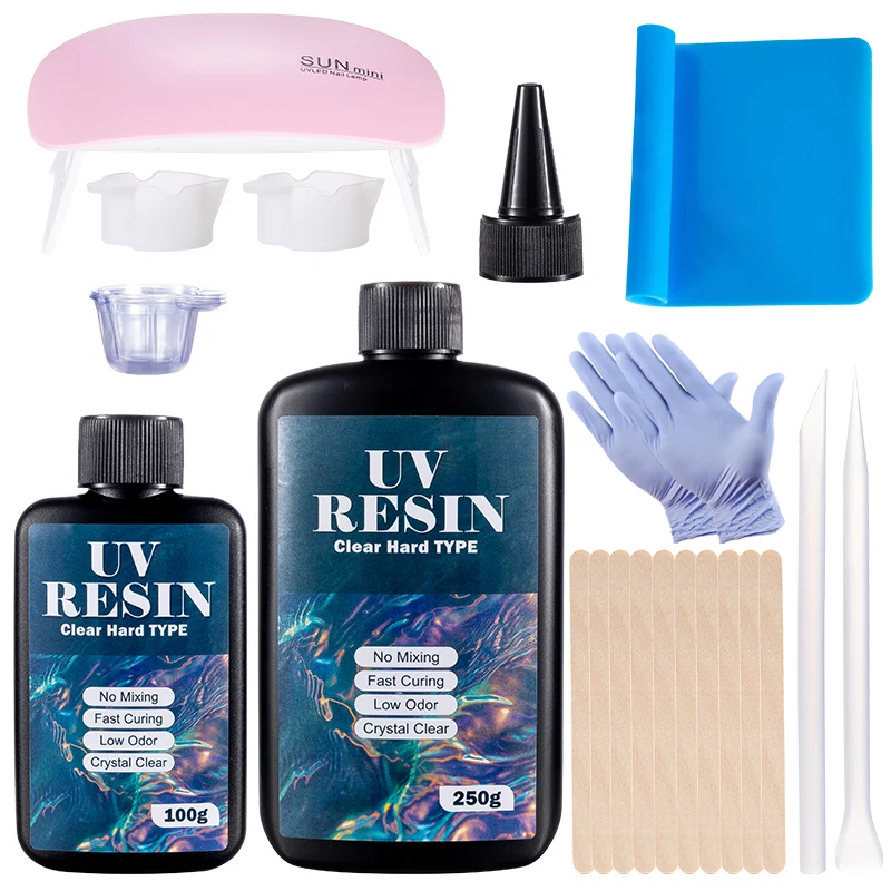 Zestaw kleju z twardej żywicy  – Resin Art Equipment recenzja i cena