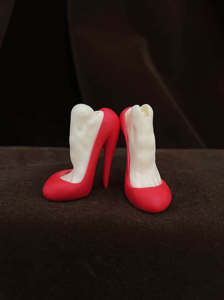 Lalka BJD 1/4 buty na wysokim  – Resin Art Baby recenzja i cena