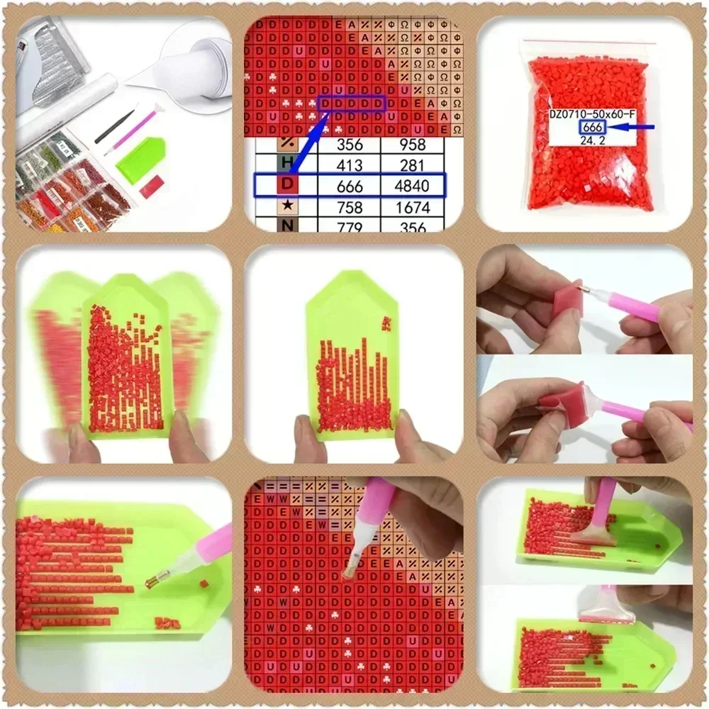 1 szt. bezramkowy obraz diamen – Resin Art Equipment recenzja i cena