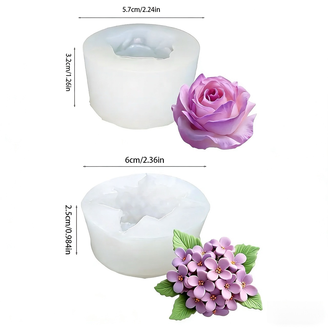 Dwuczęściowe, trójwymiarowe fo – Resin Art Rose recenzja i cena