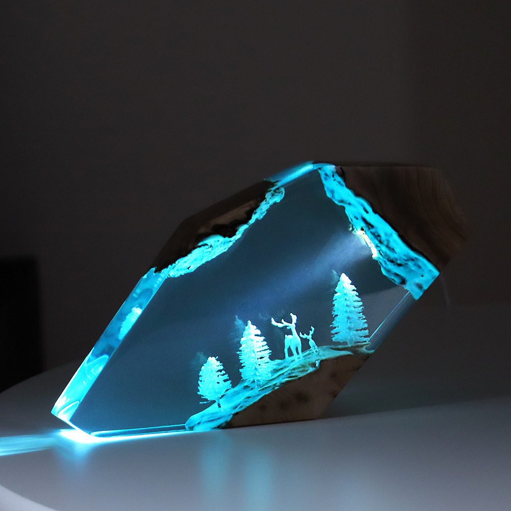Leśna Wróżka Jeleń Ozdoba na B – Resin Art Baby recenzja i cena