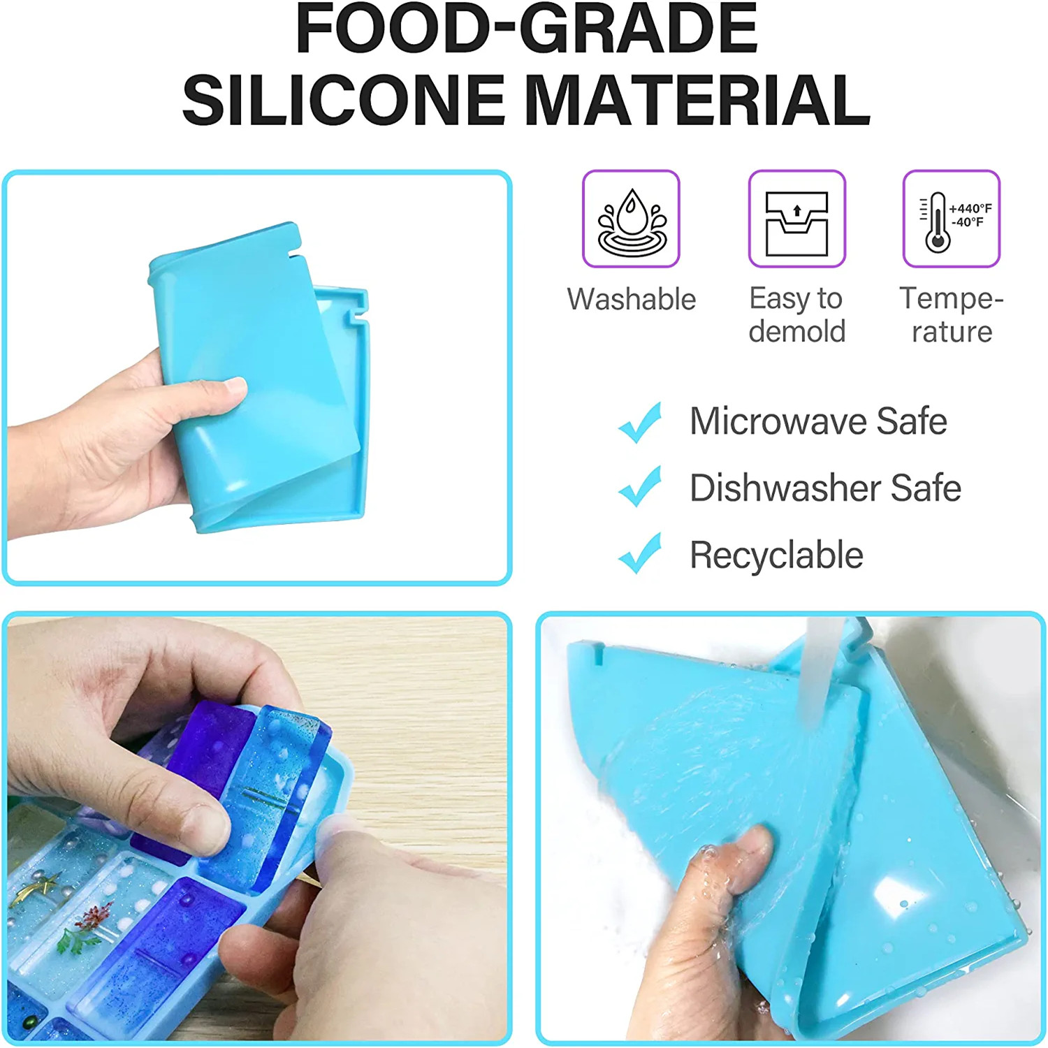 Domino formy silikonowe żywicy – Resin Art Equipment recenzja i cena
