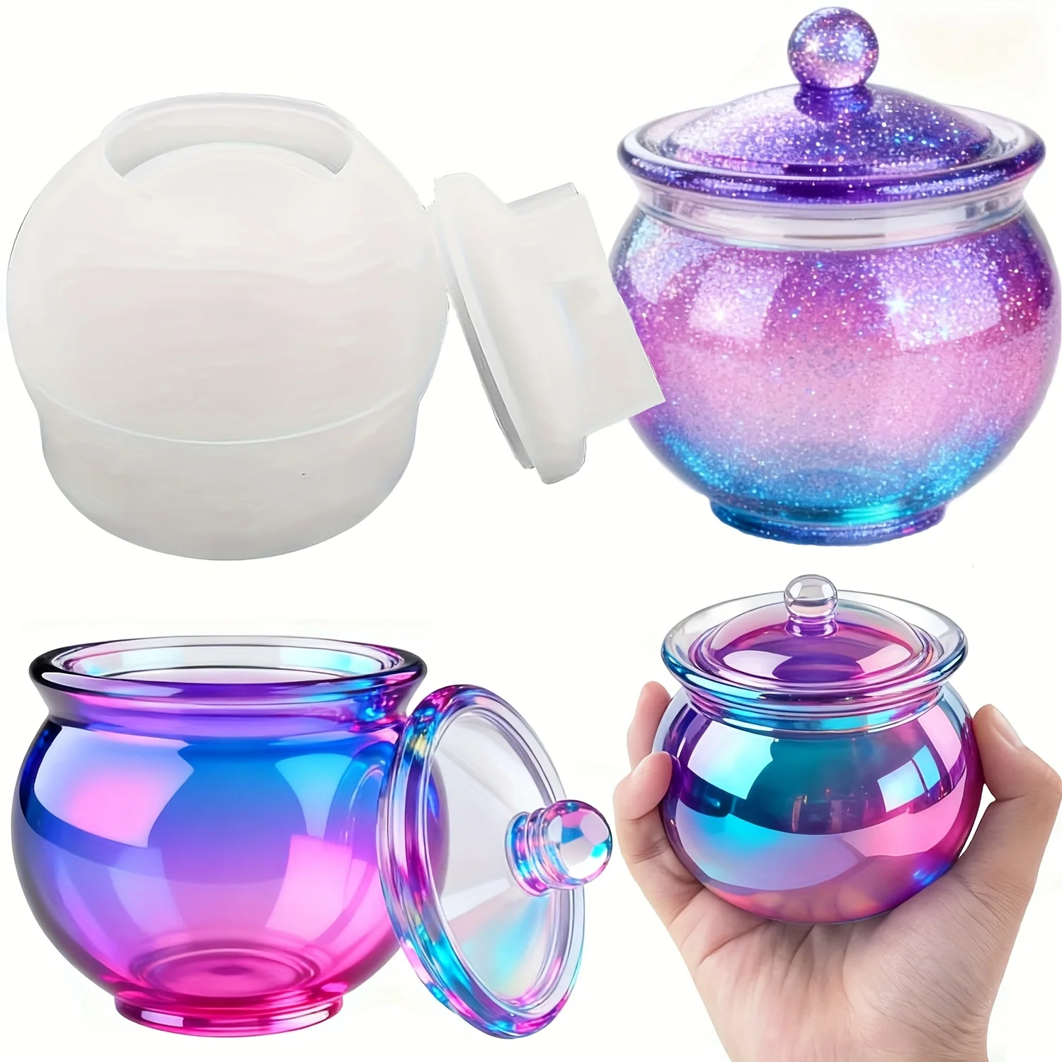 1 zestaw okrągłych form z żywi – Resin Art Case recenzja i cena