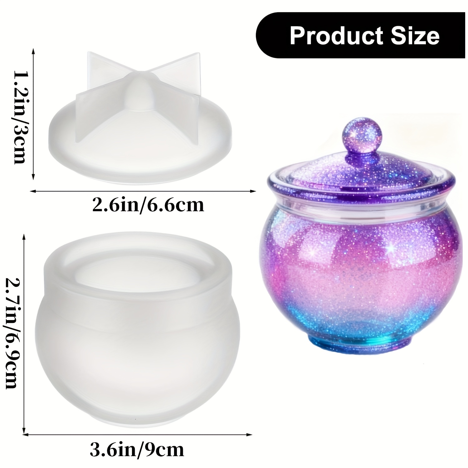 1 zestaw okrągłych form z żywi – Resin Art Case recenzja i cena